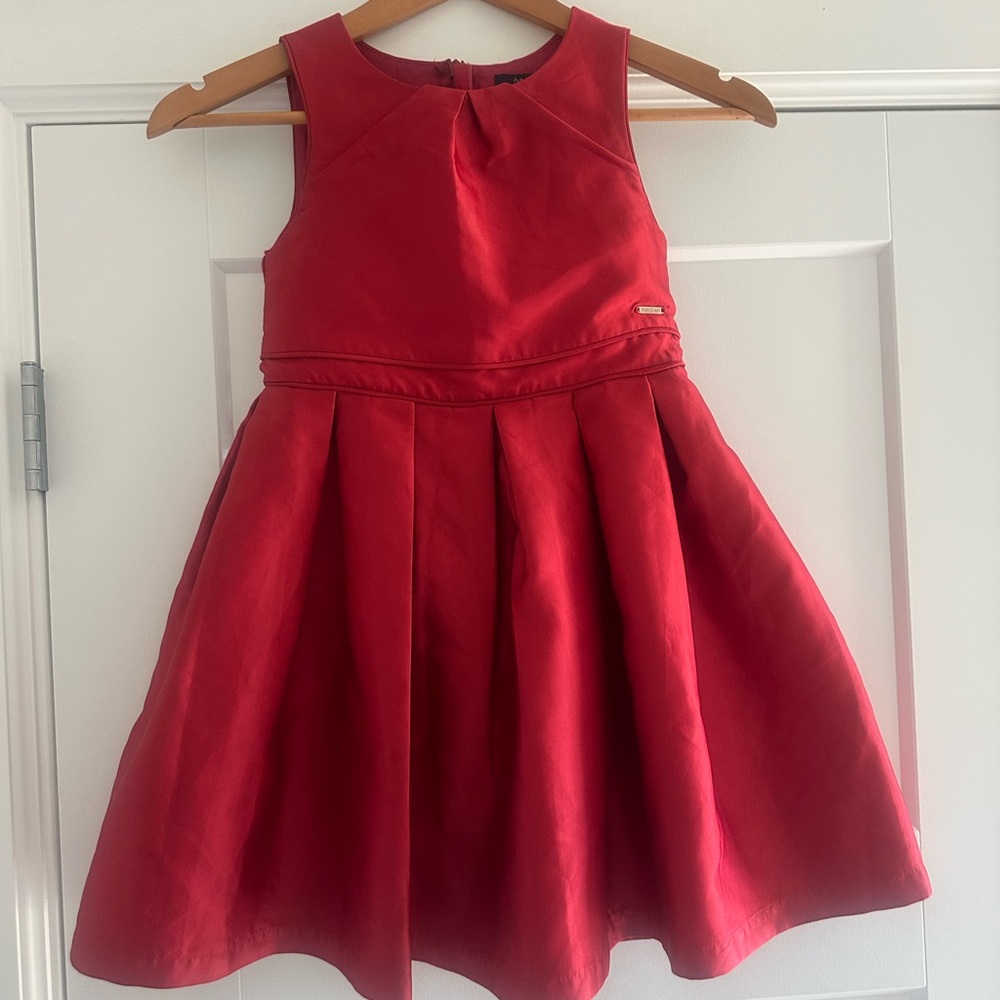 Autograph Red Satin Occassion Dress - Picture 3 of 10